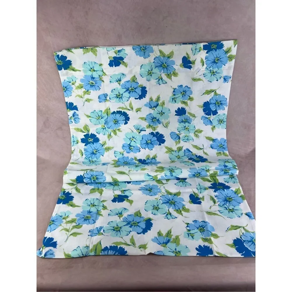 Vintage Flower Power Pillowcase Mod 1970s